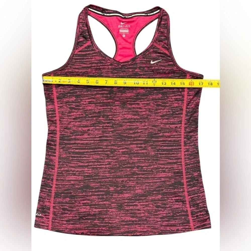 Nike Dri Fit Running Miler V Neck Tank Top Women's Size Medium - Picture 6 of 8
